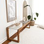 Hanah Home Soporte de TV Via - Wooden